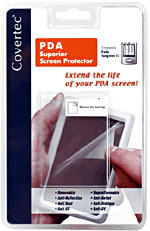 Covertec lot de 2 feuilles protection d'écran pour Palm Tungsten T3 - Accessoire micro