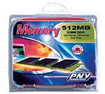 PNY DIMM DDR 512 Mo 400 MHz - Memoire Memoire