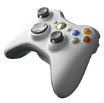 Microsoft Manette sans fil pour Xbox 360&nbsp;-&nbsp;Portée Maximale : 10 Mètres - Autonomie : 25 Heures