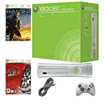 microsoft xbox 360 core + halo 3 + project gotham racing 4