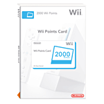 Nintendo Wii Points Card - 2000 Points ...