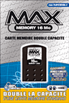 Bigben Carte Mémoire Max Memory pour PlayStation 2&nbsp;-&nbsp;Carte de 16 Mo