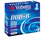 Verbatim DVD+R 4,7 Go x 5 Verbatim DVD+R 4,7 Go x 5