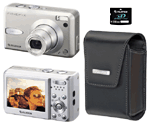 Fuji FinePix F30 + Carte mémoire xD 256 Mo + Etui Holster