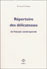 Répertoire des délicatesses