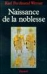 Naissance de la noblesse