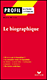 achat livre Le roman biographique