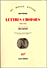 Lettres choisies 1940-1956
