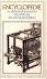 Encyclop&eacute;die ou Dictionnaire raisonn&eacute; des sciences des arts et des m&eacute;tiers