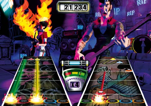 Guitar Hero 2 + Guitare pour PlayStation 2