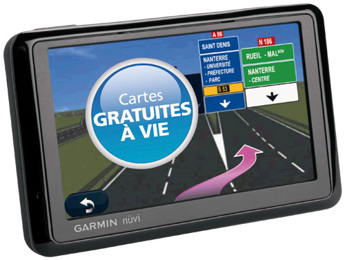 GPS Garmin n&uuml;vi 1390T LMU - Europe + Cartes gratuites &agrave; vie
