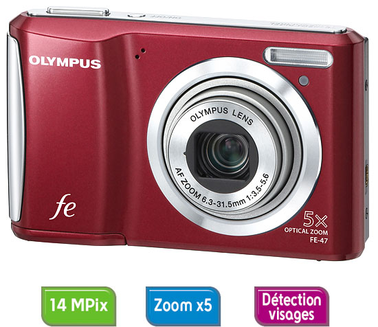 Olympus FE-47 Rouge