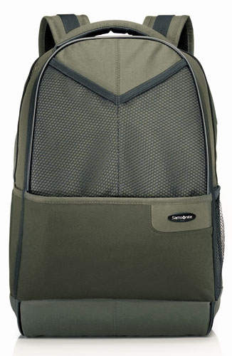 Compartiment pour ordinateur portable jusqu'� 15,4, sac � dos en polyester,