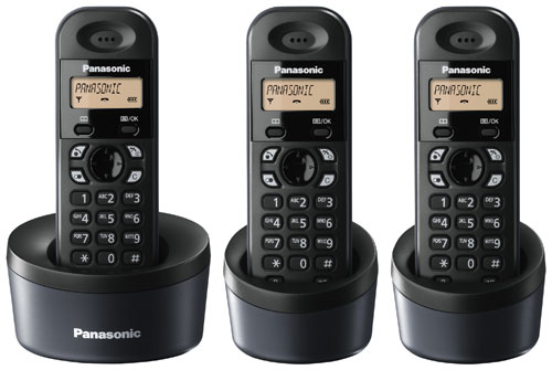 Panasonic Coffret Trio KX-TG1313FRH - Noir