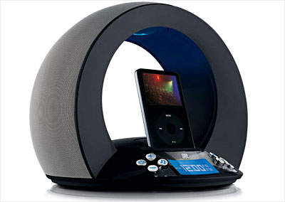 JBL On Time 5V Noir pour iPod