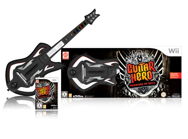 Guitar Hero Warriors Of Rock Wii Guitar. Guitar Hero : Warriors of Rock