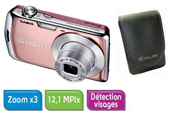 Capteur CCD : 12,1 millions de pixels, R�solution maximale : 4000 x 3000, Z