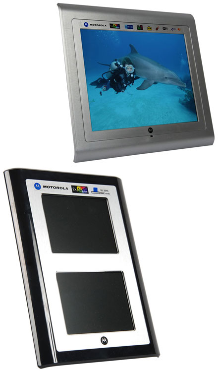 Motorola Cadre Num&eacute;rique 10,4 - LS1000W + Cadre Num&eacute;rique 4,2 - LS420 Duo