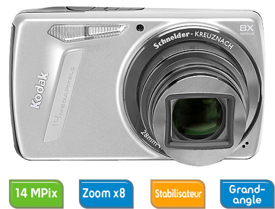 Capteur CCD : 14 millions de pixels effectifs, R�solution maximale : 4288 x