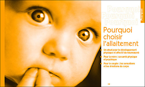 L'allaitement de mon enfant