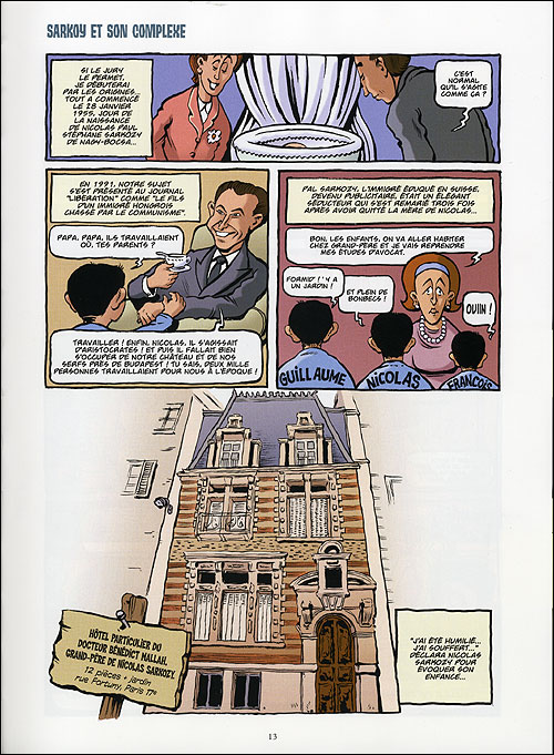 La face karchée de Sarkozy - La face karchée de Sarkozy, T1