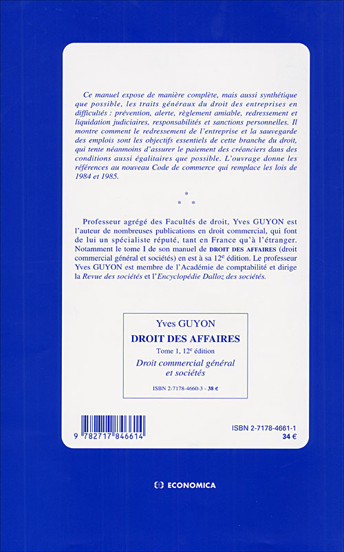 Droit des affaires