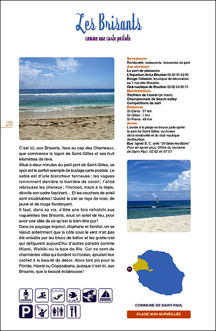 Guide des plages Ile de la Réunion