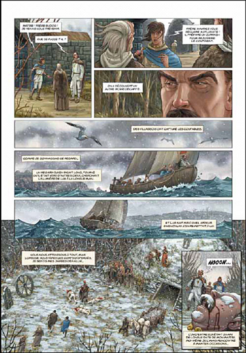 Extrait planche "Les Druides" tome 2