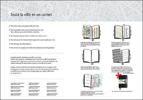 City note book Barcelone