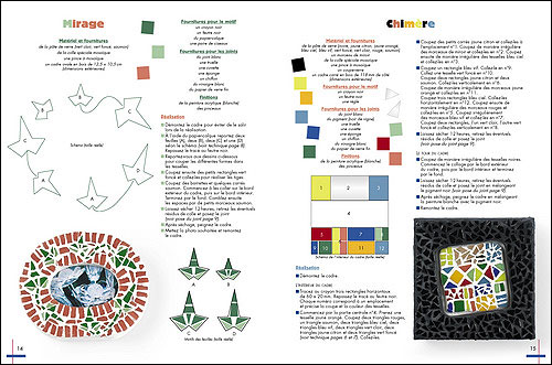 La mosaïque en pâte de verre