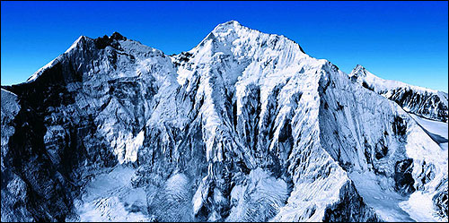 Les montagnes vues par satellite