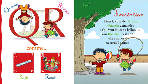 Alphabet de l'ecole