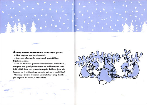 Les rennes de Noël