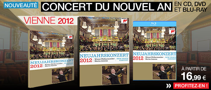 Concert du nouvel an en CD, DVD et Blu-ray