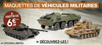 Maquettes véhicules militaires