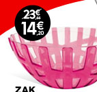 Corbeille à fruits Zak