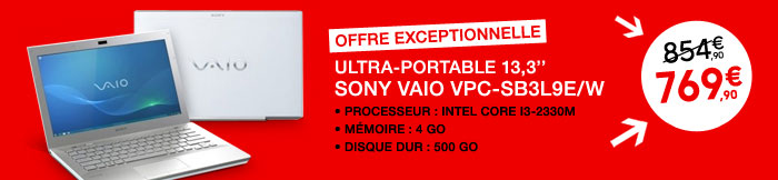 Ultra-portable Sony Vaio