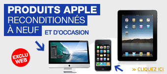 Produits Apple recondtionnés à neuf et d'occasion